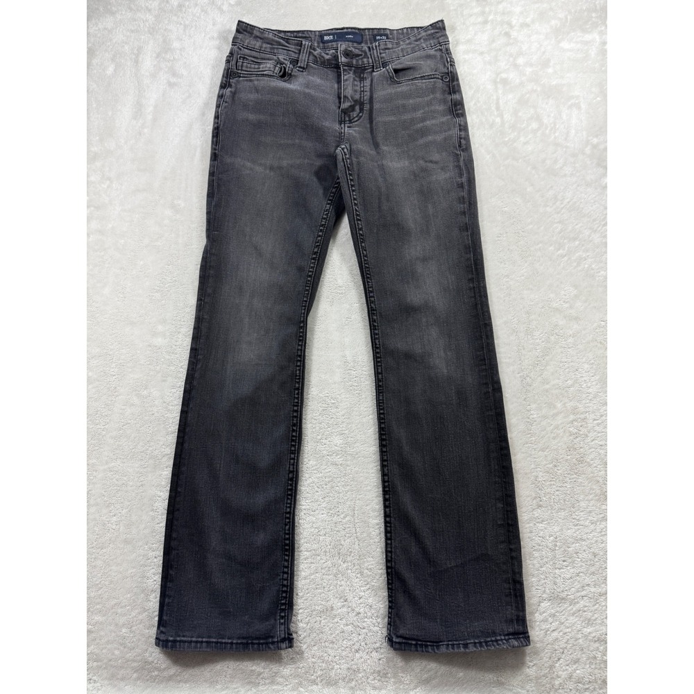 BKE Mens Aiden Straight Leg Grey Denim Jeans 28x32 Meas: 28x29.5